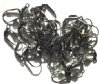 10 Pairs of Gunmetal Plated Lever Back Earrings with Shell
